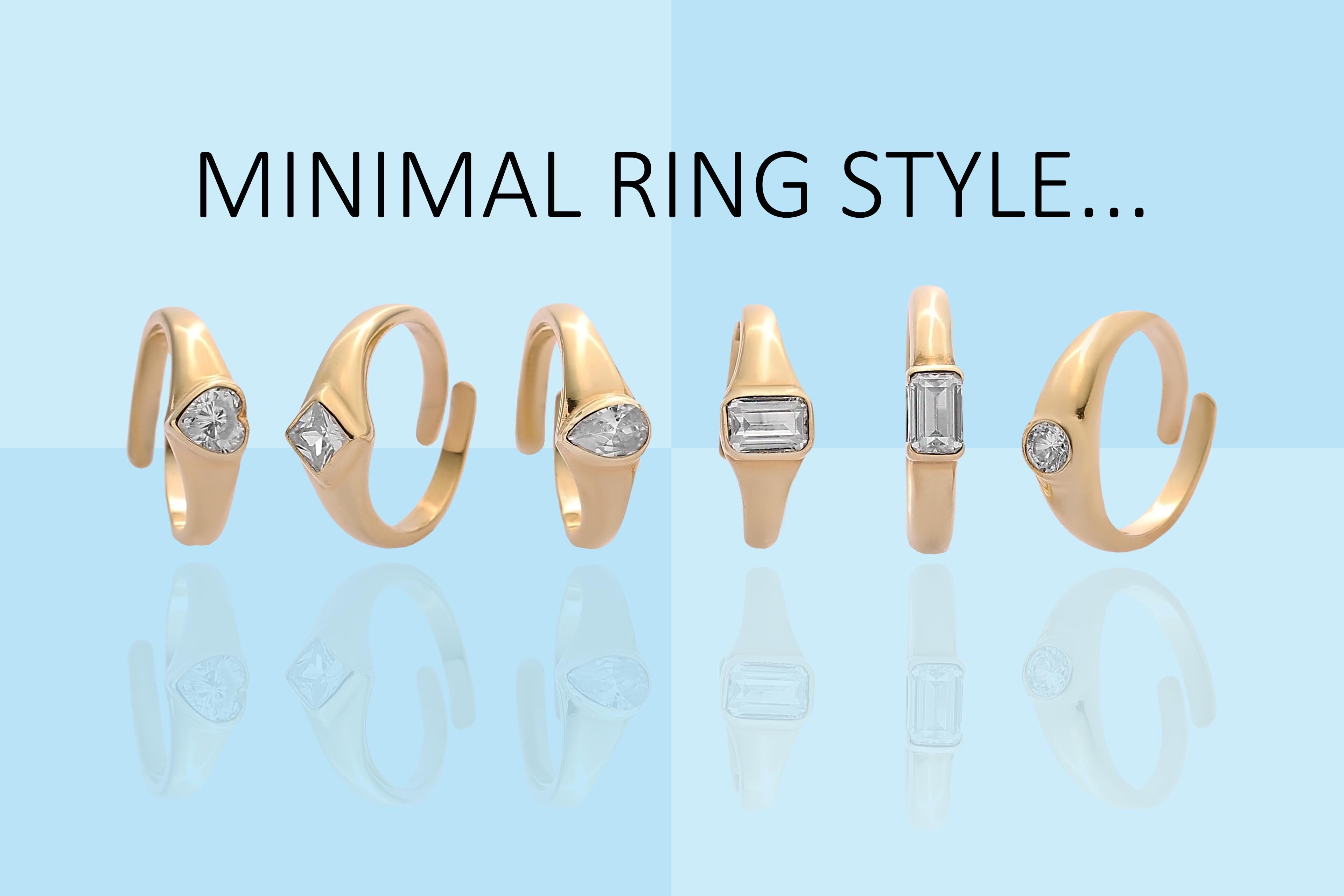 Minimalist Ring Collection