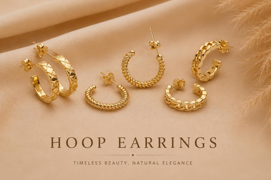 Hoop Earring by Theia Silver