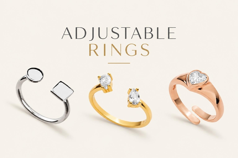 Adjustable Rings  by Theia Silver 2026