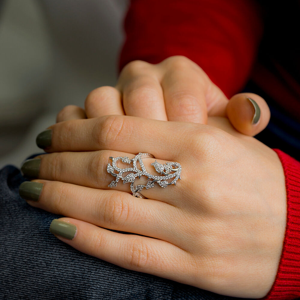Turkish Wholesale Handcrafted Zirconia Ring