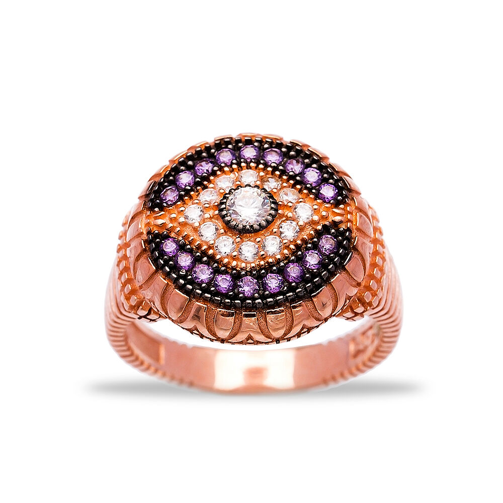 Wholesale Handcrafted Traditional Zircon Silver Ring