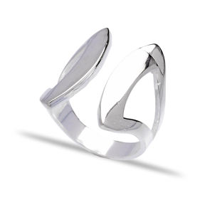 Plain Silver Adjustable Ring Turkish Wholesale Handcrafted Sterling Silver Jewelry