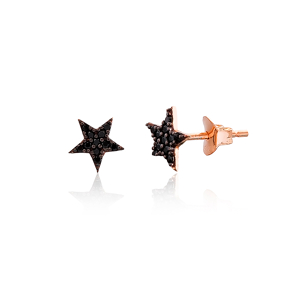 Star Design Stud Earring Wholesale Handcrafted Sterling Silver Earring