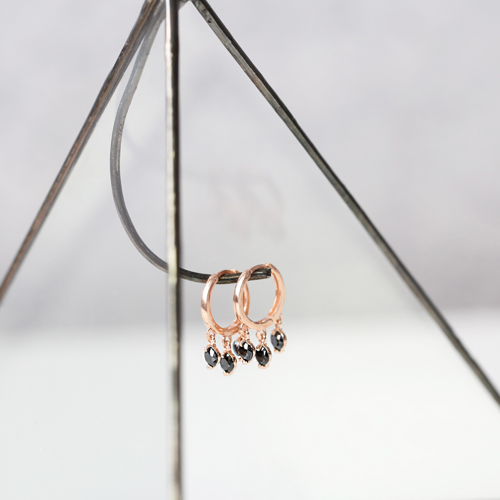 Silver Hoop Earrings Turkish Wholesale 925 Sterling Silver Jewelry