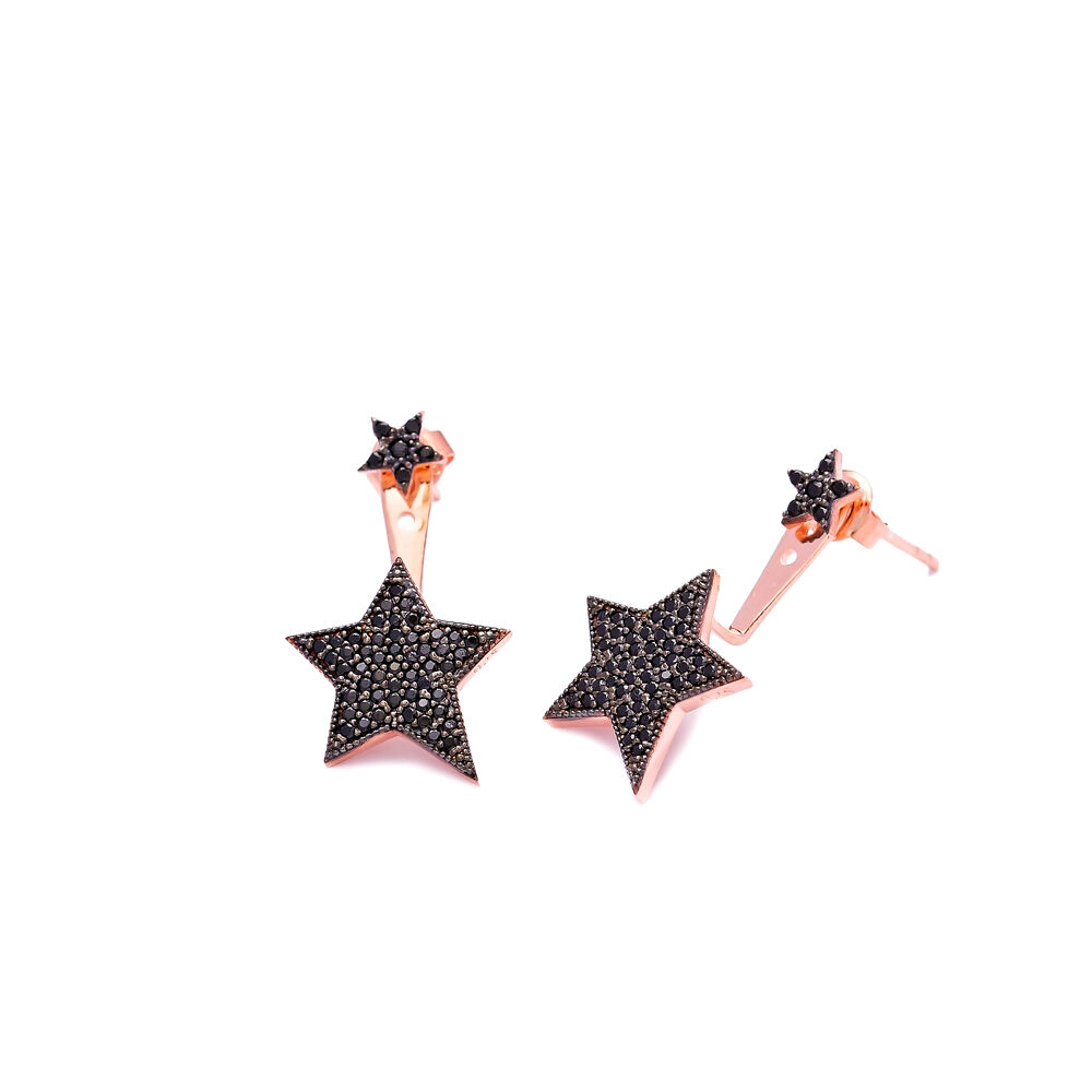Ear Cuff Turkish Wholesale Handcrafted Star Silver Earring