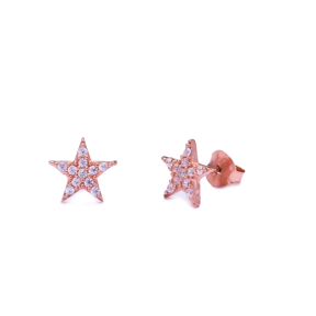 Star Stud Earring Wholesale Handcrafted Silver Earring