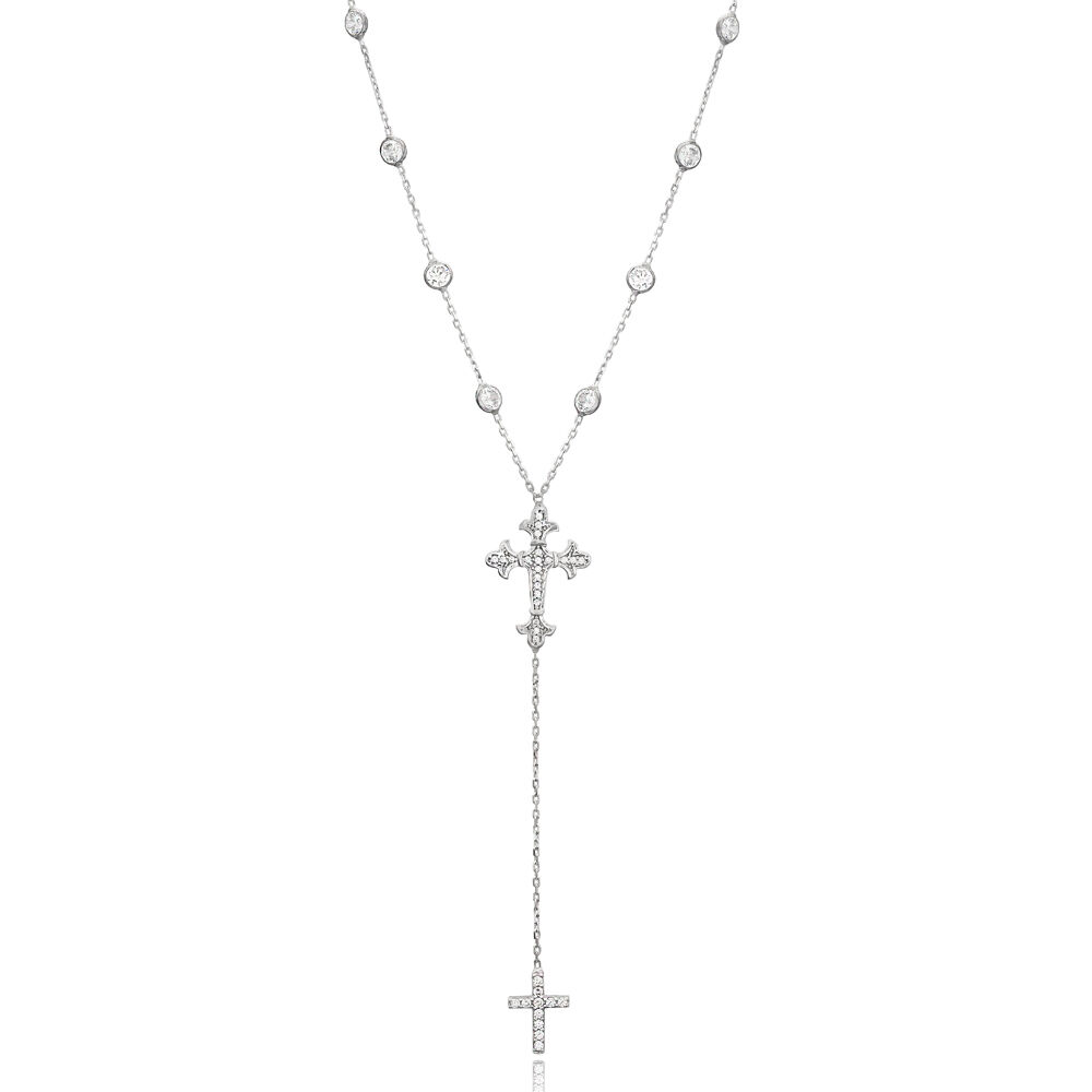 Silver Cross Design Pendant Wholesale Sterling Silver Jewelry