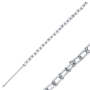 Delicate Chain Bracelet Turkish Handmade Wholesale 925 Sterling Silver Jewelry