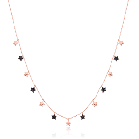 Minimalist Star Design Turkish Wholesale Handcrafted 925 Silver Necklace
