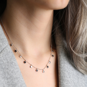 Minimalist Star Design Turkish Wholesale Handcrafted 925 Silver Necklace