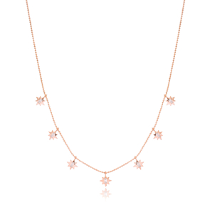 Pole Star Charm Necklace Wholesale Handmade 925 Silver Sterling Jewelry