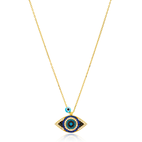 Evil Eye Necklace Wholesale Handmade 925 Silver Sterling Jewelry