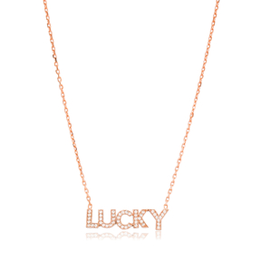 Lucky Design Turkish Wholesale Handmade 925 Silver Sterling Necklace