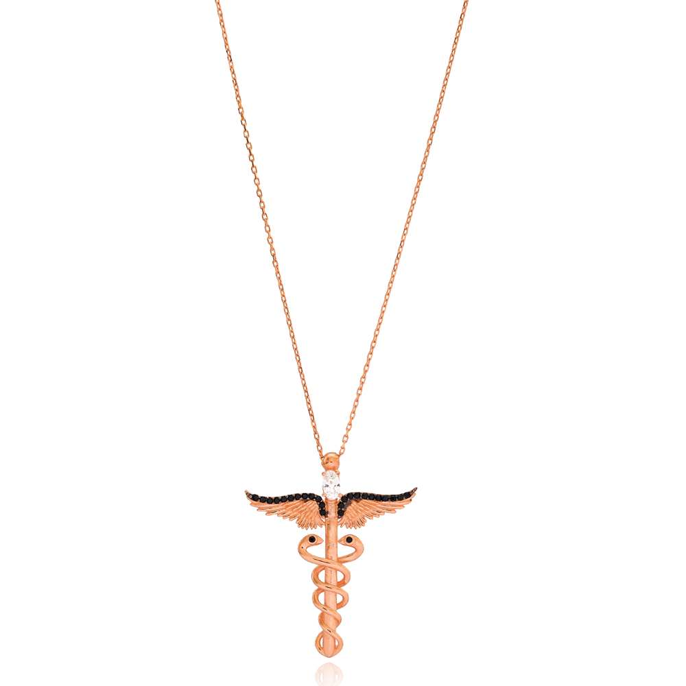 Medical Symbol Design Pendant Wholesale 925 Sterling Silver Jewelry