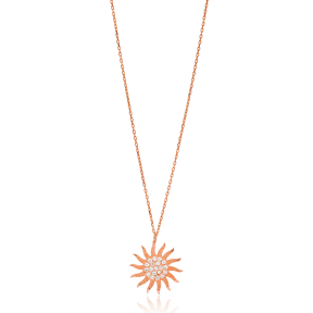 Sun Design Pendant Wholesale Sterling Silver Jewelry