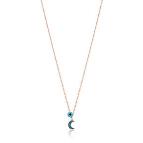 Crescent Moon Charm a Wholesale Handmade Turkish 925 Silver Sterling Jewelry