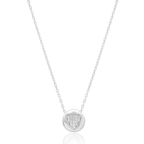 Modern Design Turkish Wholesale 925 Sterling Silver Jewelry Pendant