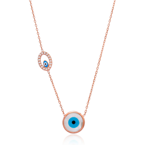 Evil Eye Design Turkish Wholesale Sterling Silver Jewelry Pendant