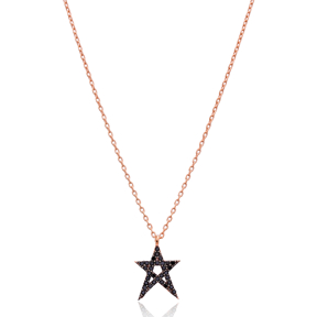 Tiny Star Design Pendant. Wholesale 925 Sterling Silver Jewelry