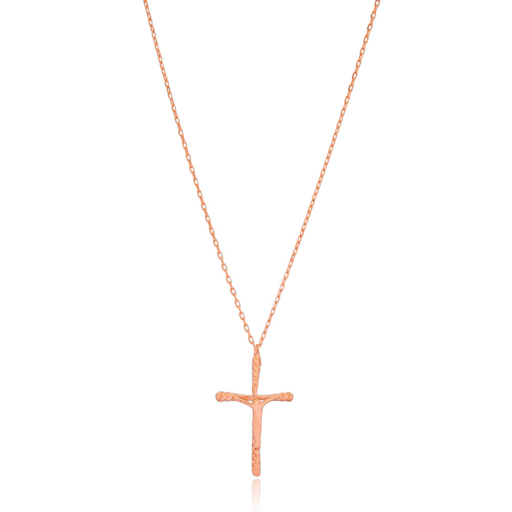 Sterling Silver Cross Charm Pendant Turkish Wholesale Silver Jewelry