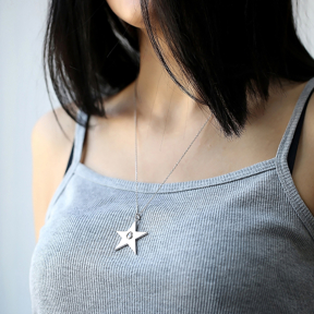 Star Design Turkish Wholesale 925 Sterling Silver Jewelry Pendant