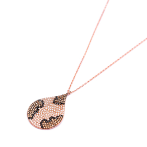 Leopard Pendant Turkish Wholesale Sterling Silver Jewelry