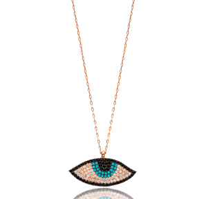 Evil Eye Pendant Turkish Wholesale Sterling Silver Jewelry