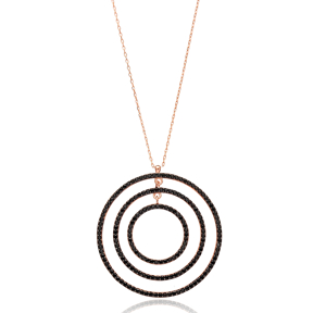 Open Circle Pendant In Turkish Wholesale 925 Sterling Silver