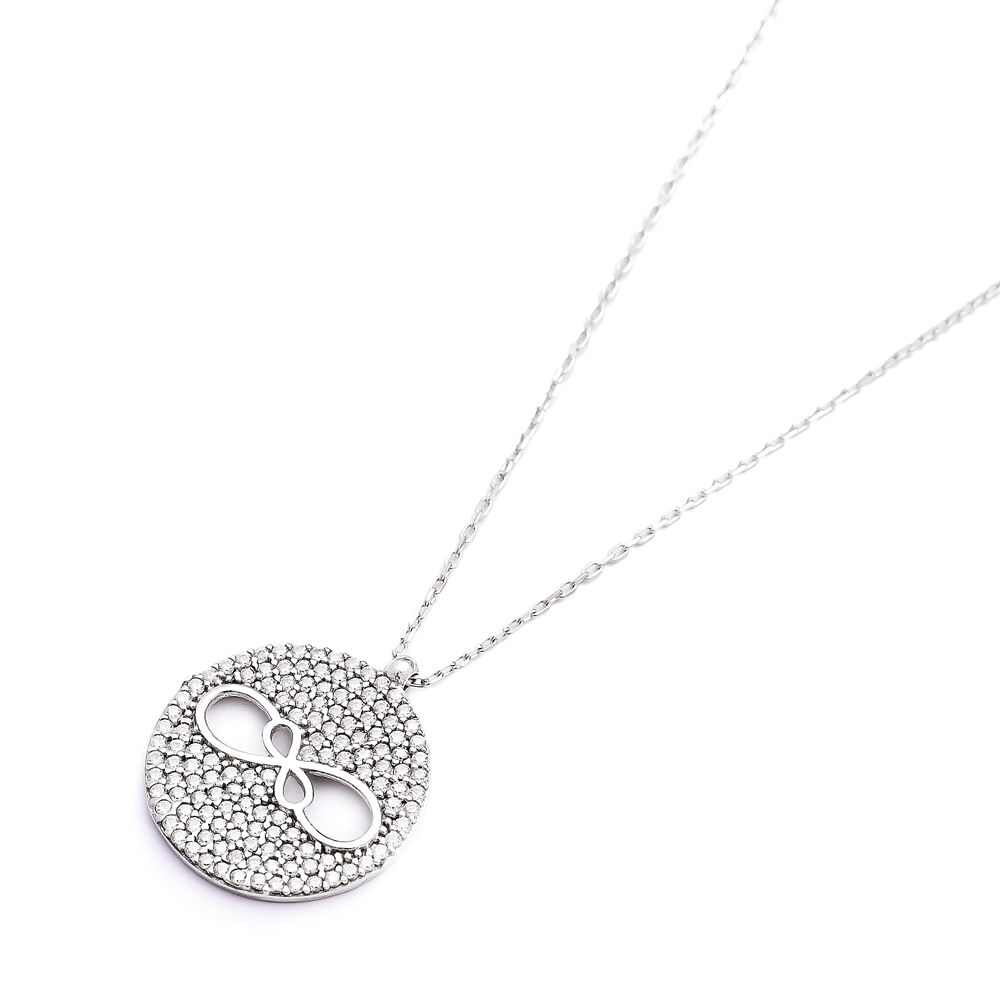 Turkish Wholesale Sterling Silver Infinity Pendant