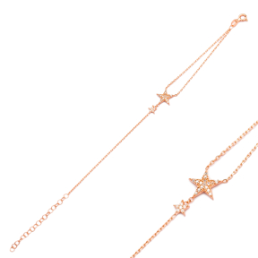 Star Design Bracelet Wholesale 925 Sterling Silver Jewelry