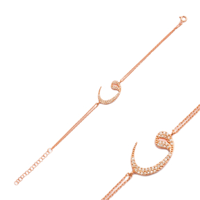 Minimalist Design Wholesale Handcraft Silver Sterling Jewelry Bracelet
