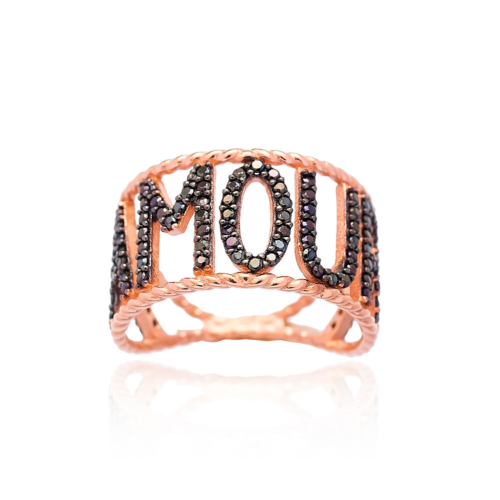 Personalized Amour Ring Wholesale Handmade 925 Sterling Silver Jewelry