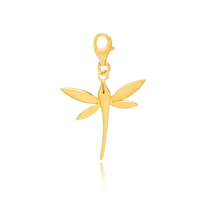 Bright Dragonfly Charm Wholesale Handmade Turkish 925 Silver Sterling Jewelry