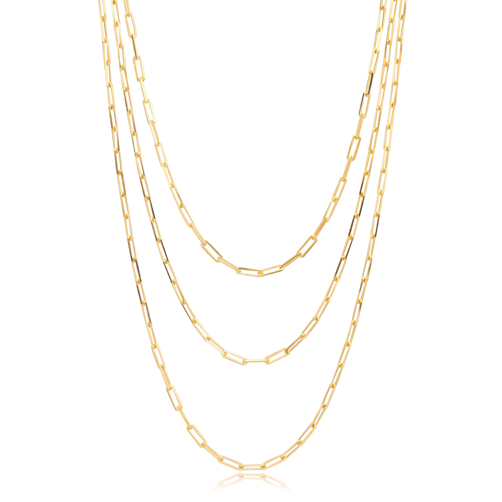 14k multi Gold Layer on 925 silver high quality Chain