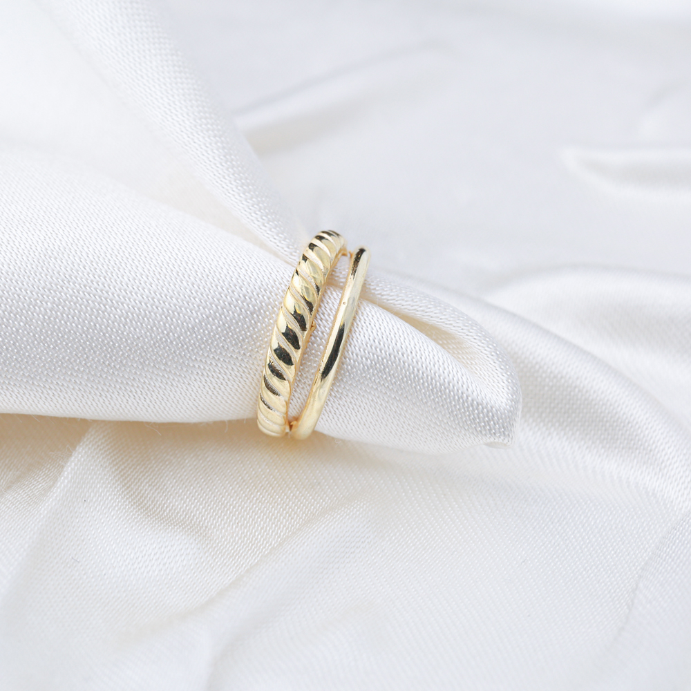 Minimalist Design Adjustable Ring Turkish Wholesale 925 Sterling Silver Jewelry