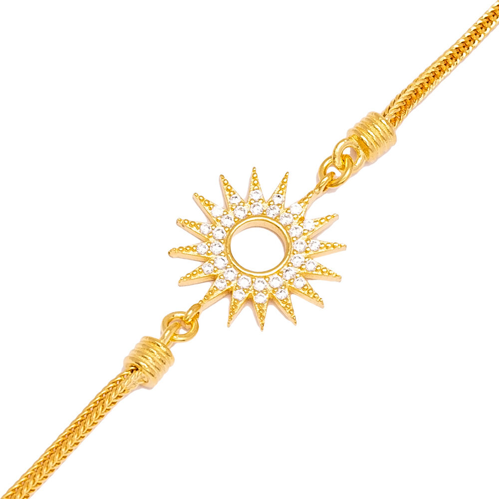 Sun Charm Bracelet Handmade Wholesale Turkish  925 Sterling Silver Jewelry