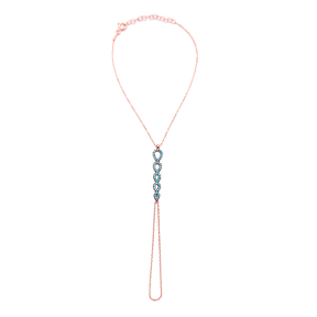 Drop Design Turquoise Slave Bracelet Turkish Wholesale Sterling Silver Jewelry