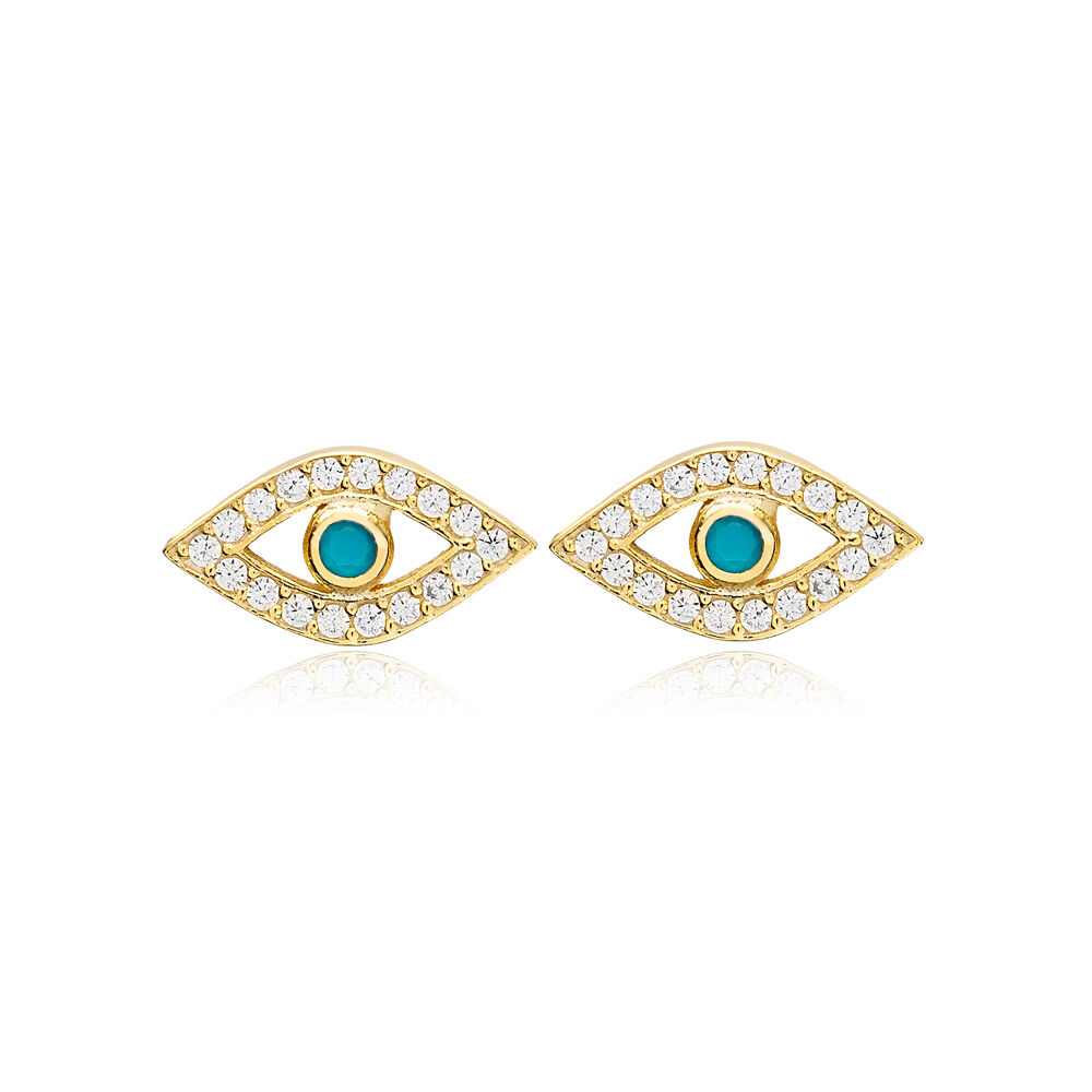 Evil Eye Earrings – THEIA SILVER