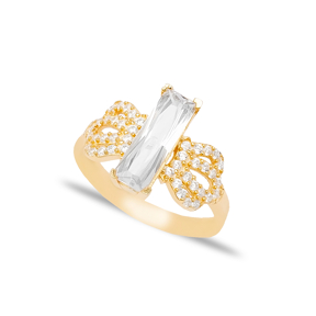 Unique Design Elegant Women Cluster Ring Turkish Wholesale 925 Sterling Silver Jewelry
