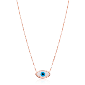 Evil Eye Design Turkish Wholesale 925 Sterling Silver Jewelry Pendant Necklace
