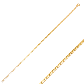 Serpentine Chain 2.65 mm Bracelet Elegant Jewelry