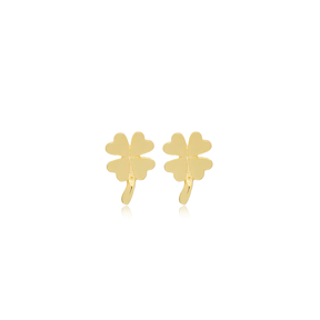 Clover Stud Earring Wholesale Handcrafted Sterling Silver Earring