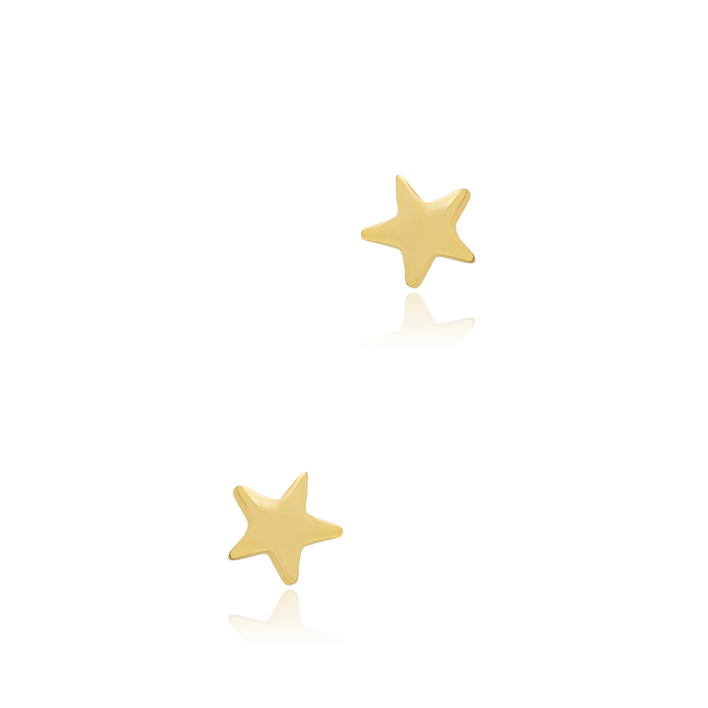 Star Design Sterling Silver Stud Earring Wholesale Handcrafted Silver Earring