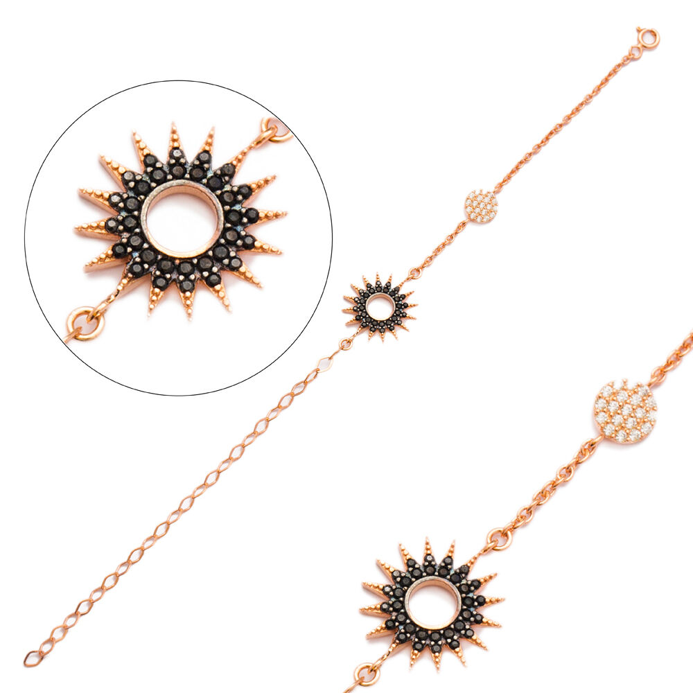 Sun Design Silver Sterling Wholesale Handcraft Jewelry Bracelet