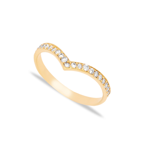 Elegant Design Clear Zircon Stone Woman Cluster Ring 925 Sterling Silver Jewelry