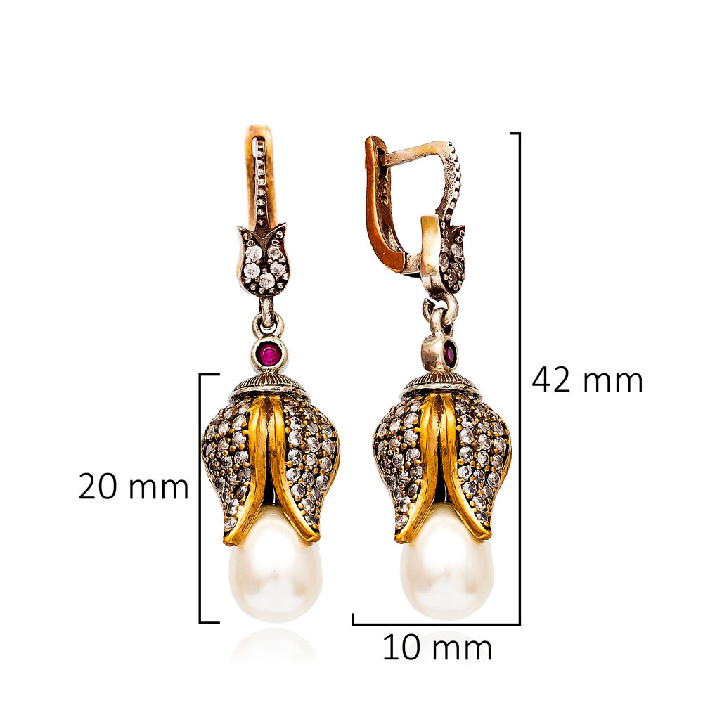 Authentic Silver Earring In Turkish Wholesale Sterling Silver Jewelry