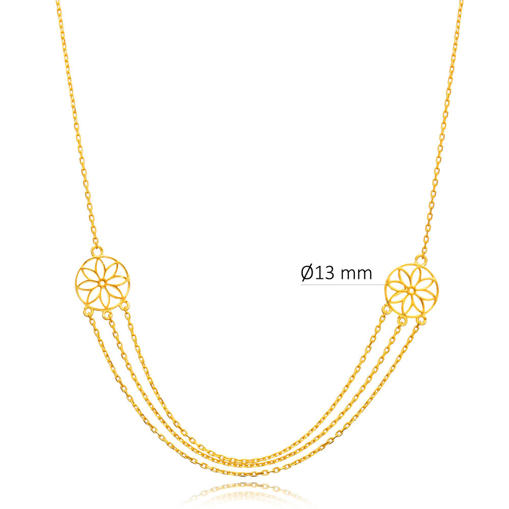 Dream Catcher Design Silvere Necklace Wholesale Jewelry