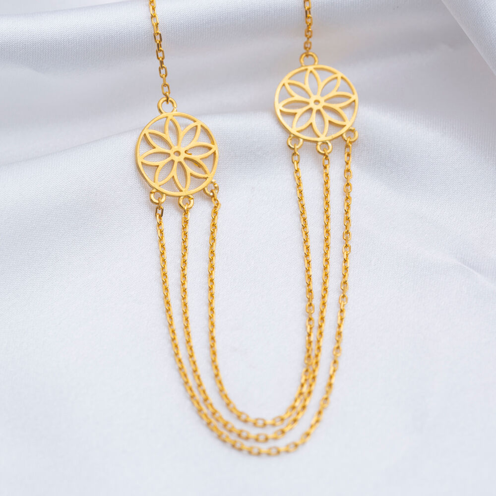 Dream Catcher Design Silvere Necklace Wholesale Jewelry