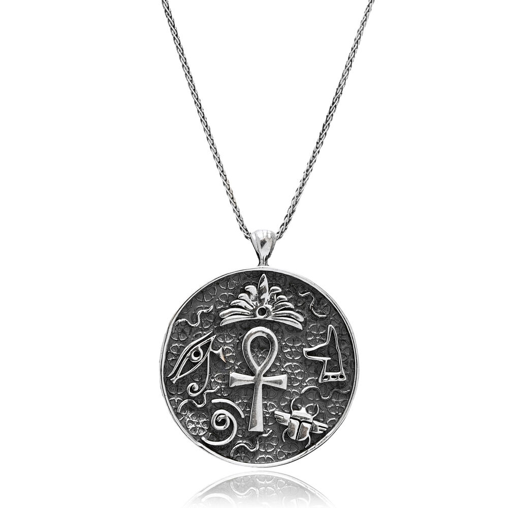 Ankh Symbol Jewery Wholesale Sterling Silver Men Pendant