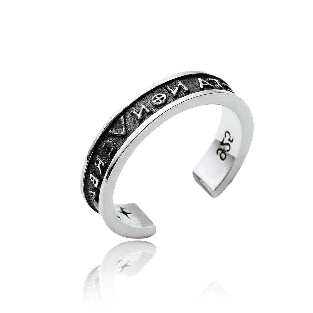 Greek Symbols Men Ring Collection Wholesale Silver Jewelry